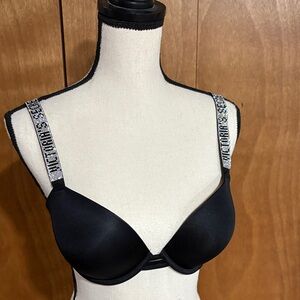 Victoria secret rhinestone strap bra